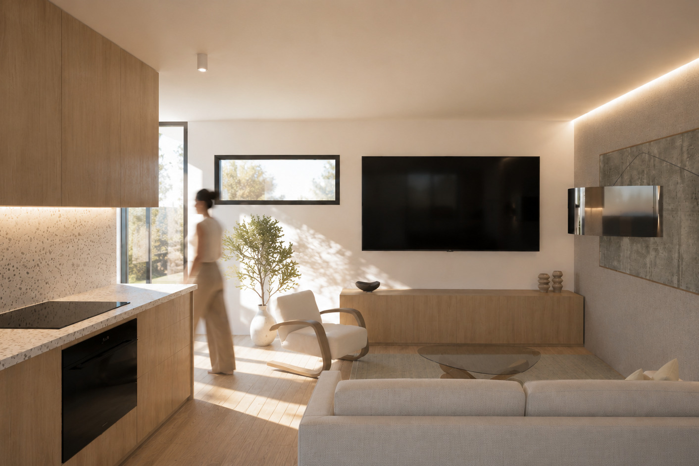 Studio Côte d’Azur, Cannes – rénovation d’un studio